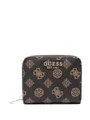 Produktbild: GUESS Laurel SLG Small Zip Around Wallet Mocha Logo