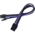 Produktbild: Silverstone Strom Anschlusskabel Schwarz, Blau
