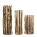 Produktbild: MC.Sammler Staketenzaun in 26 Größen - Holzzaun aus Haselnuss - Gartenzaun Holz Höhen 50 cm - 150 cm Länge 5/10 Meter - Kastanienzaun für Garten (Höhe: 90 cm X Länge: 1000 cm, Lattenabstand: 7-8 cm)