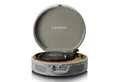 Produktbild: Lenco LS-66GY Plattenspieler (Riemenantrieb, Bluetooth,LP, Plattenspieler im Koffer, BT Senden/Empfangen, AT Tonabnehmer)