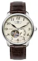 Produktbild: Zeppelin Herrenuhr LZ 127 Automatik   76665 mit offenem Herz und Lederarmband