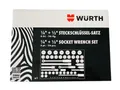 Produktbild: Würth 1/4 + 1/2 Steckschlüssel Sortiment 56 Teile im Koffer