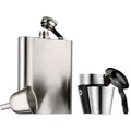 Produktbild: WMF Flachmannset Manhattan, Edelstahl, Metall, 6-teilig, 200 ml, 10x13 cm, Essen & Trinken, Barausstattung