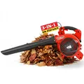 Produktbild: Laubbläser Laubsauger Benzin 3in1 1PS 0,8 kW 27,2 cm³ Fangkorb Laubgebl. ID7181