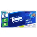 Produktbild: Essity Germany GmbH Tempo Taschentücher Minipack, Das Original Tempo Taschentuch, 1 Packung = 9 x 5 Tücher 7322540788006