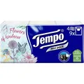 Produktbild: Tempo Taschentücher Original, Mini Pack, 4-lagig, waschmaschinenfest, 9 Päckchen