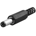Produktbild: DC Strom-Stecker für Netzteile zum Löten Lötversion 2,1mm x 5,5mm 14mm Schaft