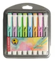 Produktbild: ⚪️🟢⚫️ 8er Set STABILO Textmarker SWING COOL Pastell 1-4mm 8 Farben 275/8-08-2