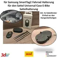 Produktbild: passend für Samsung SmartTag2 Fahrrad Halterung Sattel Universal Case E-Bike