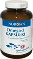 Produktbild: NORSAN Omega-3 mit natürlichem Fischöl EPA DHA 120 Kapseln