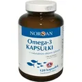 Produktbild: NORSAN Omega-3 Kapseln, 120 St. Kapseln