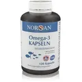 Produktbild: Norsan Fischöl Omega 3 Kapseln - Mit natürlichem Öl (120 St.)