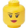 Produktbild: LEGO Mini-Aufbewahrungskopf STORAGE HEAD GIRL 360 ml gelb - Gelb