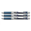 Produktbild: Pentel 3 Stück Tintenroller Gel Energel BL77, blau Nacht