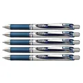 Produktbild: PENTEL Energel BL77 Gelschreiber, einziehbar, 0,7 mm, Dunkelblau, 5 Stück