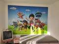 Produktbild: Wandbild Paw Patrol Kinder Schlafzimmer Welpen Fototapete 182x252cm Großdruck