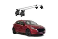 Produktbild: OMAC Dachträger Menabo Stahl Gepäckträger für Mazda 2 2014-2020 Stahl Silber 2tlg (2-St), Wasserbeständig,Abnehmbar,Multifunktional,Leichtgewichtig
