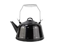 Produktbild: Michelino 2,4L Teekessel Camping Outdoor Stahl Emaillebeschichtung Schwarz