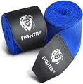 Produktbild: FIGHTR® Premium Boxbandagen für max. Stabilität und Sicherheit | 4m halb elastische Bandage mit Daumenschlaufe für Boxen, MMA, Muay Thai - Box Hand Bandage Sport | Set aus 2