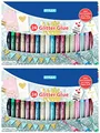 Produktbild: Stylex 2051433 23384 - Glitter Glue im farbenfrohen Set mit 24 Tuben á 10 g, lösungsmittelfrei und auswaschbar, Klebstoff mit tollen Glitzerpartikeln zum kreativen Basteln und Gestalten (2)