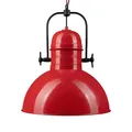 Produktbild: bamyum Deckenlampe Vintage Industrial Ø40 cm Rot, Küchenlampe Hängend Vintage, Hängelampe Esstisch, Deckenleuchte Pendelleuchte Esstisch, Deckenlampe Wohnzimmer, Hängelampe Küche