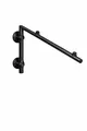 Produktbild: Glaswerk Westfalen - SET L-Form Halter für Glasvordach - Edelstahl Schwarz
