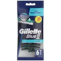 Produktbild: Gillette Blue II Plus Einwegrasierer 6 St.