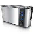 Produktbild: Arendo Frukost 4 Scheiben Toaster Display Auftaufunktion Warmhalten Edelstahl