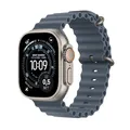 Produktbild: Apple Watch Ultra 3 GPS + Cellular 49mm Natural Titanium Case with Anchor Blue Ocean Band