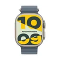 Produktbild: Apple Watch Ultra 3 GPS + Cellular 49mm Titan natur  Ocean Armband maritimblau**