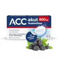 Produktbild: ACC® akut 600 mg Hustenlöser, 10 Brausetabletten, Brombeer-Aroma – löst festsitzenden Schleim, erleichtert das Abhusten und befreit so die Bronchien, nur 1x täglich