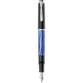 Produktbild: Pelikan Füllhalter M205 Blau-Marm. B Etui (Blau-Marmoriert, 1 x) (801980)