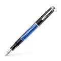 Produktbild: Pelikan Classic M 205 Kolbenfüller blau-marmoriert B (breit), 1 St.