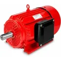 Produktbild: 400v Elektromotor Mit 7,5 Kw Leistung, Drehstrommotor Aus Aluminium, 3-phasen, Drehzahl 2900 U/min., Stromstärke 15 A, Leistungsfaktor 0,95, Asynchronmotor Für Einsatz In Industrie, 74 Kg - Eberth