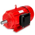 Produktbild: EBERTH Elektromotor 400V mit 7,5 kW Leistung, Drehstrommotor aus Aluminium, 3-Phasen, Drehzahl 2900 U/min., Stromstärke 15 A, Leistungsfaktor 0,95, Asynchronmotor für Einsatz in Industrie, 74 kg