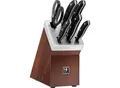 Produktbild: Henckels by Zwilling Messerblock, Braun, Schwarz, 7-teilig, Kochen, Küchenmesser, Messersets