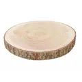 Produktbild: Holzscheibe Baumscheibe Deko Hochzeit 1 Stück 35-38 cm Tisch-Deko