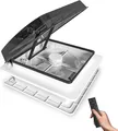Produktbild: Wohnmobil Dachventilator 400 mm leise schwarz Fernbedienung reversibel 12V 40W