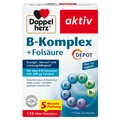 Produktbild: Queisser Pharma GmbH & Co. KG DOPPELHERZ B-Komplex+Folsäure Tabletten 150 St 19288541
