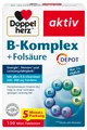 Produktbild: Doppelherz B-Komplex DEPOT mit Folsäure - B-Vitamine als Beitrag für die normale Funktion des Nervensystems und den normalen Energiestoffwechsel - 150