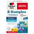 Produktbild: Doppelherz B-Komplex DEPOT mit Folsäure - B-Vitamine als Beitrag für die normale Funktion des Nervensystems und den normalen Energiestoffwechsel - 150 Mini-Tabletten