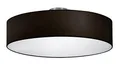 Produktbild: Trio Leuchten Deckenleuchte Hotel 603900302, Stoffschirm Schwarz, exkl. 3x E27 max. 28 Watt
