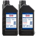 Produktbild: 2x 1L LIQUI MOLY 1187 KOMPRESSOR KOMPRESSOREN ÖL SAE 5W40 DIN 51506 VDL 100