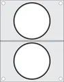 Produktbild: Matrize für Versiegelungsmaschine, HENDI, zwei runde Behälter (Ã¸115 mm)