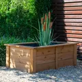 Produktbild: Hochteich Kubus Teich Gartenteich Terrassenteich Wasserbecken Teichfolie Kiefer