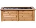 Produktbild: Hochteich, Hochbeet dobar Kubus 200 l 120 x 72 x 42 cm braun