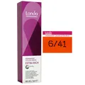 Produktbild: Londa Professional permanente Cremehaarfarbe Extra Rich 60 ml 6/41 dunkelblond r