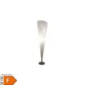 Produktbild: etc-shop LED Stehleuchte, nickel matt, weiß H 143,5 cm