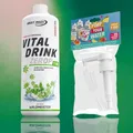 Produktbild: Best Body Nutrition Vital Drink Mineraldrink Sirup Waldmeister + Dosierpumpe