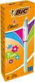 Produktbild: BIC 4 Farben Kugelschreiber Set 4 Colours Fun, Schaft in pastellblau, 12er Pack, Ideal für das Büro, das Home Office oder die Schule